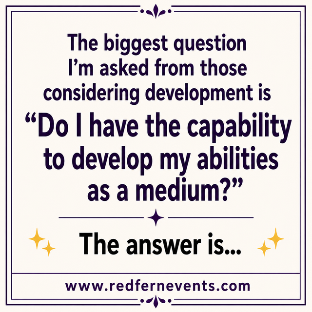6 month online mentorship - Psychic & Mediumship Development547952813073377281