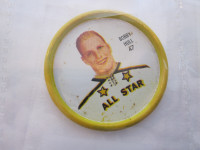 1962 SHIRRIFF HOCKEY COIN Bobby Hull ALL STAR NHL