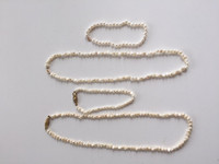 2 Sets  Freshwater Pearls Necklaces  And Bracelets .