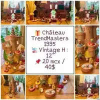 Château TrendMasters vintage 1995 lot 20 mcx 40$