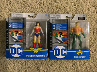 Spin Master Heroes Unite 3.75 Inch Wonder Woman and Superman
