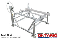 1200 LB PWC Cantilever Lift by Ontario Boat Lifts.