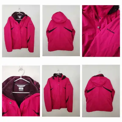 COLUMBIA WOMENS WINTER 2 IN 1 JACKET! SIZE LARGE, View more