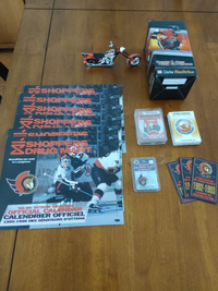 Lot of Ottawa Senators Collectibles NHL Hockey
