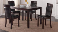 K LIVING Nellie Dining Table-EXPRESSO T-3648