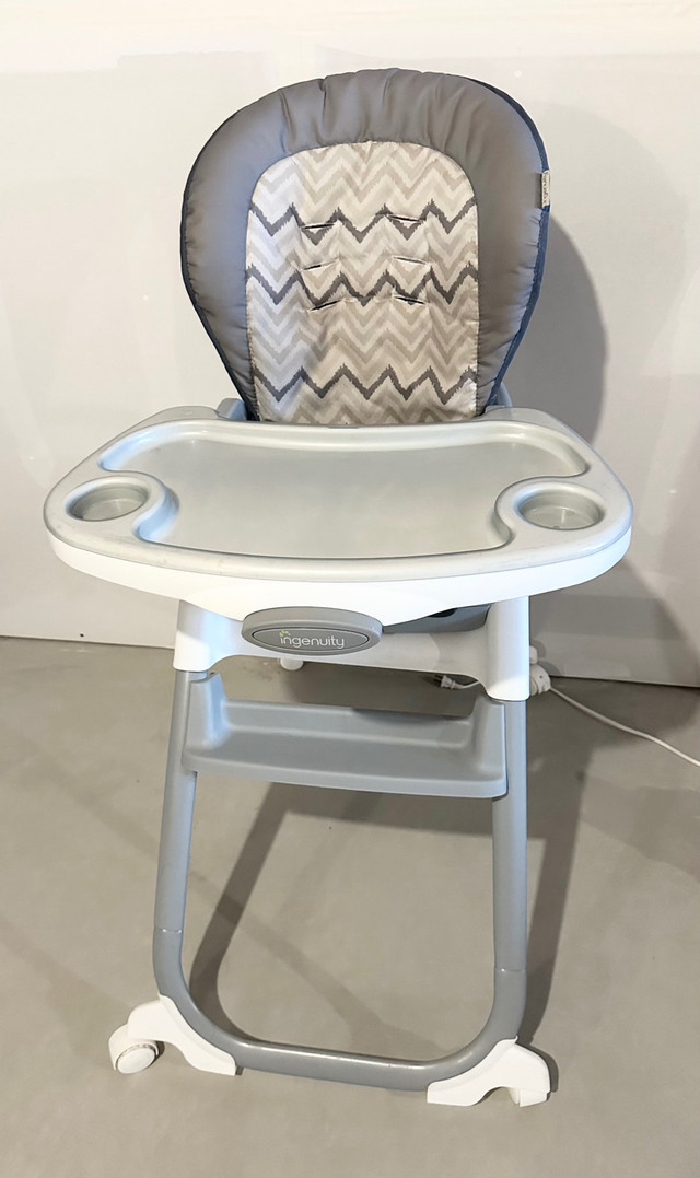 Ingenuity Trio 3-in-1 High Chair - Nash, 6 to 60 months in Feeding & High Chairs in Calgary