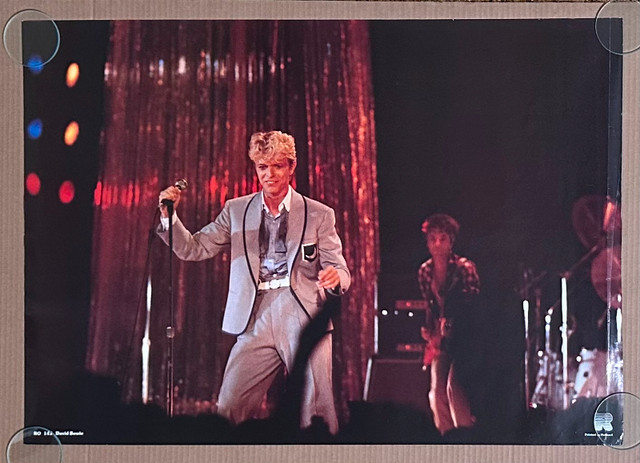 David Bowie Live in Concert RO141 Original Poster-Holland-1984 in Arts & Collectibles in City of Toronto - Image 2