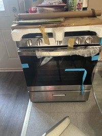 New gas stove