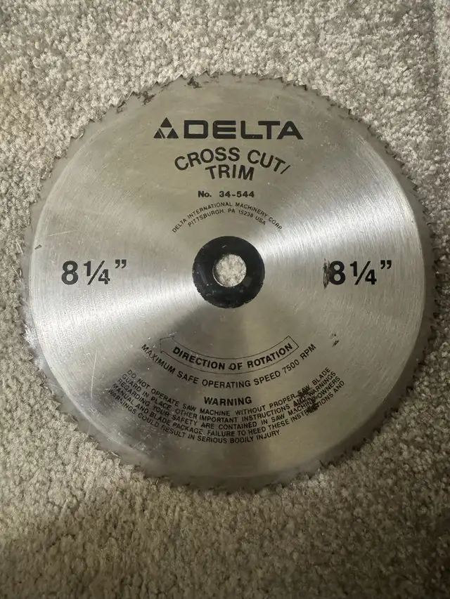 Delta Saw Blades in Power Tools in Edmonton - Image 3