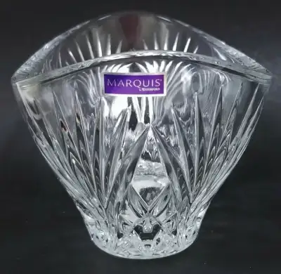 For sale is a BRAND NEW 11" MARQUIS BY WATERFORD NEWBERRY CRYSTAL OVAL BOWL. Still SEALED in box. As...