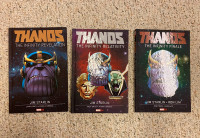 Marvel Comics Thanos Hardcover Graphic Novels