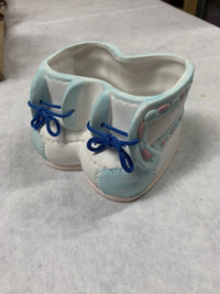 Baby Shoes vase/flower pot