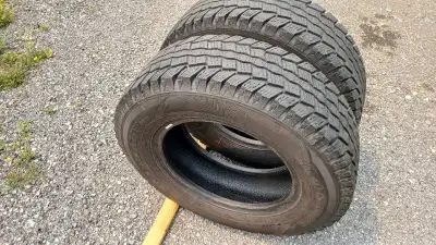 819-230-9767 DOT 1625 2- Sailun Ice Blazer Lt225/75R16.. 8-9/32nd Load Range E 10ply $120. CASH for...