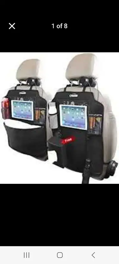 2 Oasser Car Back seat protectors or storage compartments - new, View more