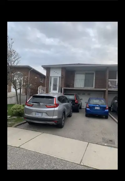 Outside parking space only for small car and only to store it not in and out $100 per month main int...