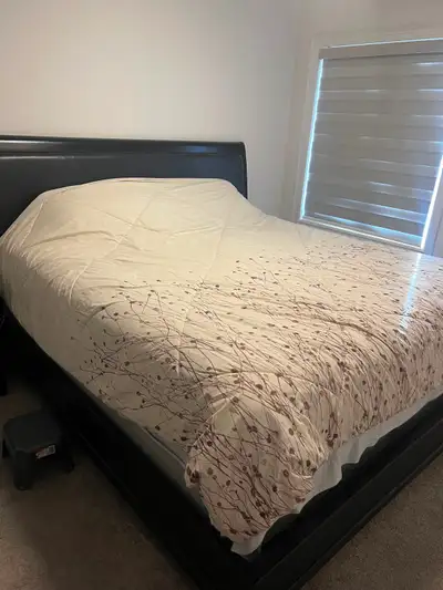 King Size Sleigh Bed with mattress!Great condition -$400 or B/0!, View more