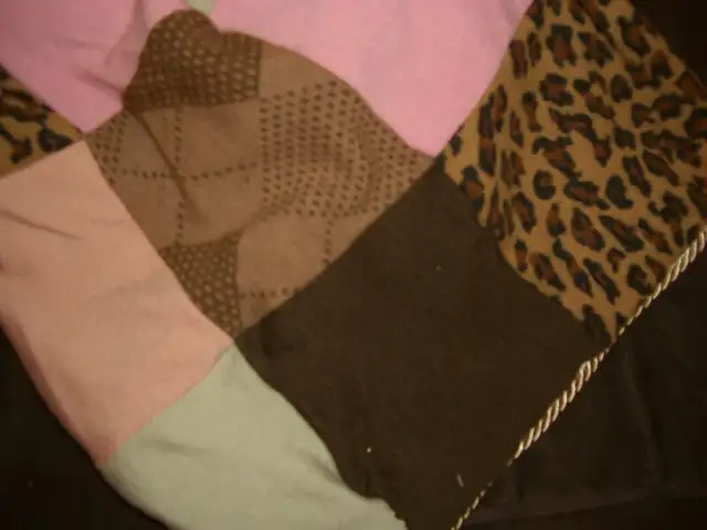 HAND MADE QUILTS 1 of a kind CASHMERE, SILK, COTTON  METALLIC in Bedding in City of Toronto - Image 9