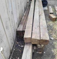 4x4 wood posts