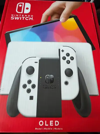 Nintendo Switch Oled + 256 SanDisk MicroSDXC, View more