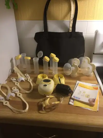 The pump Is in great working condition. Minimal usage. Lots of extra accessories. 1 Freestyle motor...