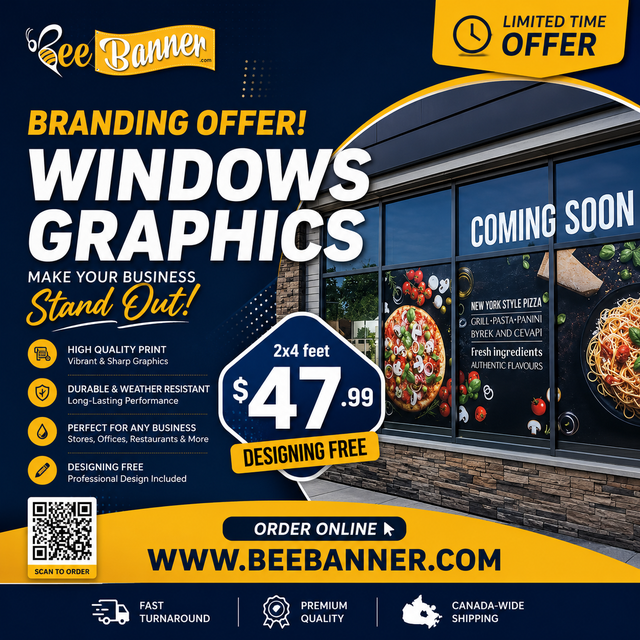 Custom Window Graphics & Window Decals | Storefront Vinyl