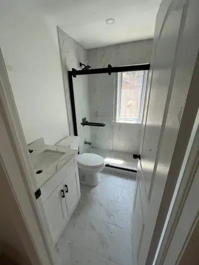 Fully detached 2 bedroom 2 bathroom garden home for rent on Randall Cres, Scarborough. Located direc...