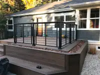 deck and fences