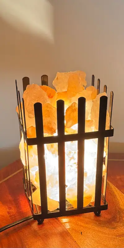 Himalayan  salt lamp, View more