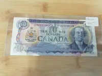 1971     Canada $10 in 5      Consecutive Banknotes