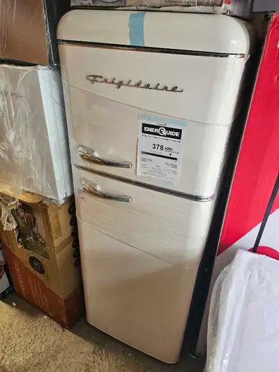 Frigidaire 2 Door Apartment Size Retro Refrigerator ONLY $329.99, View more