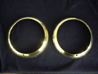 1951 Plymouth Cambridge original headlight bezels