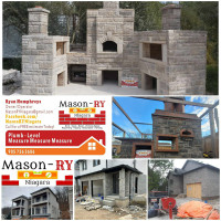 Mason-RY Niagara 2024 Fireplace pizza ovens stone chimney repair