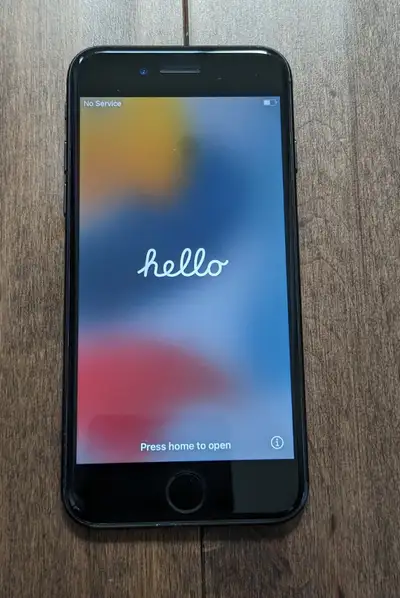 iPhone 7 black, unlocked, excellent condition, View more