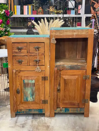 Tables de chevets teck, View more