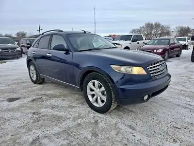 Selling my used 2005 Infiniti FX45, a stylish and powerful SUV with a 4.5L V8 engine, automatic tran...