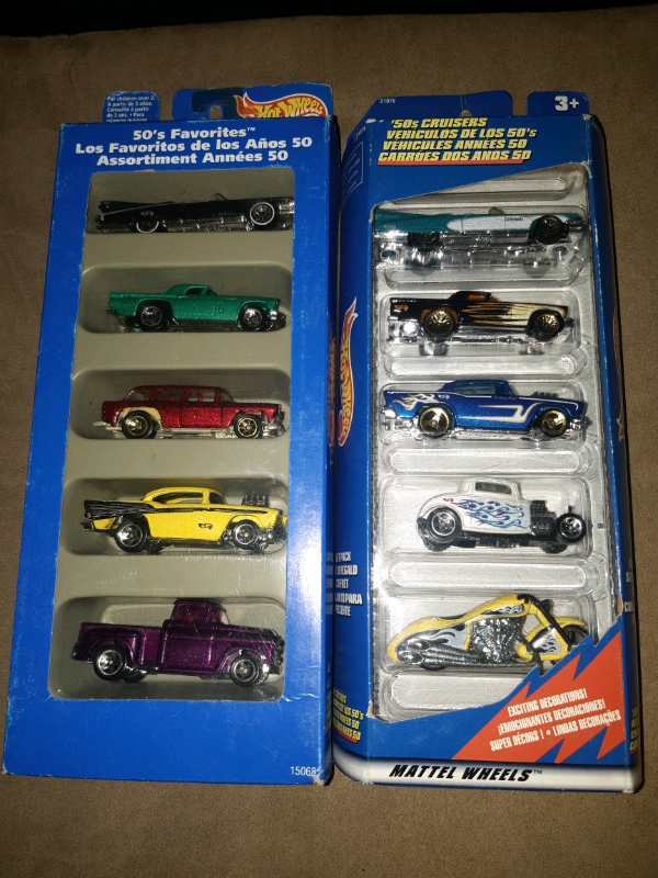 Hot Wheels gift pack lot of 2 : 50's Favorites & 50's Cruisers  in Toys & Games in Guelph - Image 4