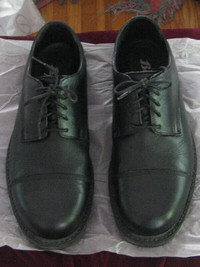 Black Leather Men's Dress Shoes