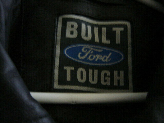 Leather Jacket, XL, Ford Issue, Mint Condition, 100% New in Men's in Markham / York Region - Image 2