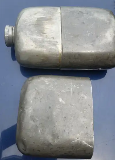 33 OZ James Dixon&Sons SHEFFIELD Antique Flask ENGLAND, View more