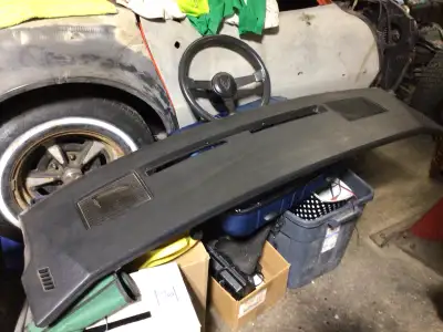 Selling a Third Gen Firebird steering wheel and dash pieces are in excellent condition has been stor...