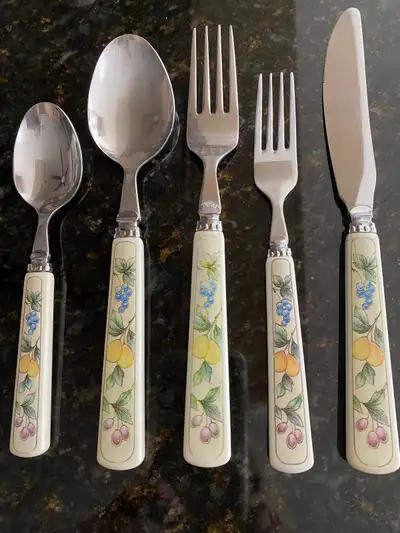 Mikasa Garden Harvest 5 Piece Cutlery Set $50/set, View more