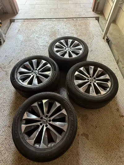 Used for two seasons without summer driving. Car sold with winter tires on. Now selling the all seas...