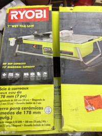 RYOBI 7-inch 4.8 amp Tabletop Tile Saw