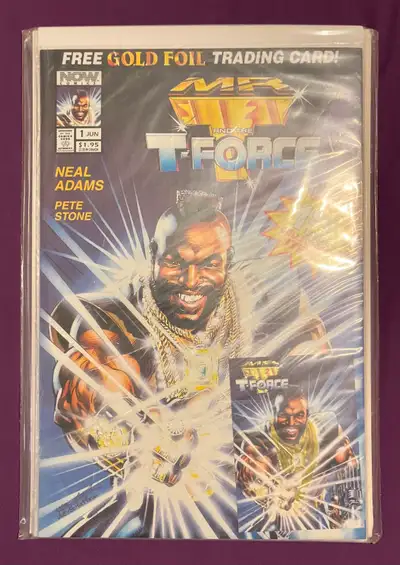 Mr. T and the T-Force #1 [Mint] with trading card, View more