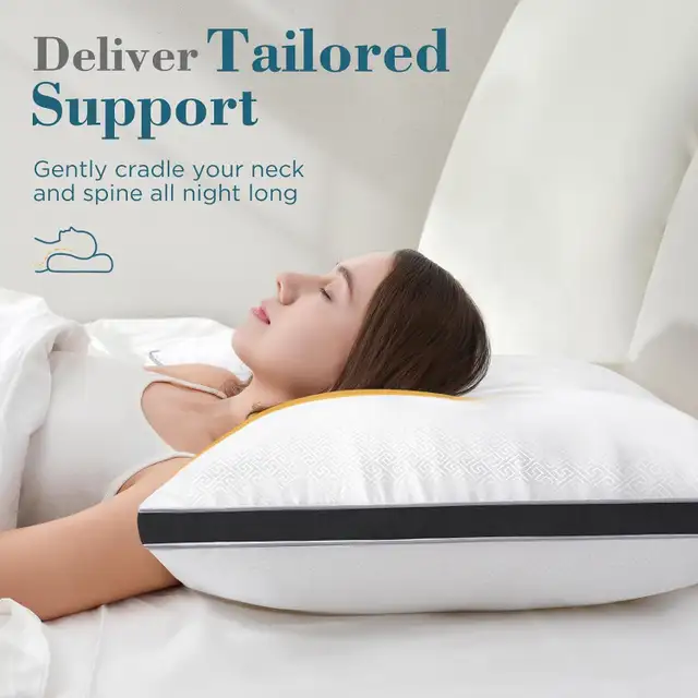 Viewstar Pillows Queen Size 2 Pack, Hotel Quality, Cooling Down in Bedding in City of Montréal - Image 4
