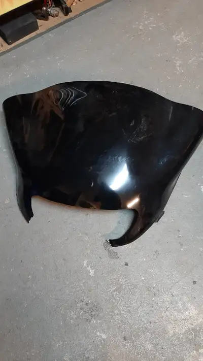 Light weight Crank Shop winshield for Ski Doo CK3 Mach Z, Mach 1, Formula 3. Had hole cut for headli...