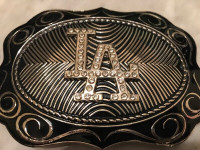 DODGERS LOS ANGELES Belt Buckle Boucle a Ceinture BASEBALL