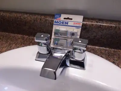 MOEN 4924 Chateau 2 Handle Bathroom Faucet - $125, View more