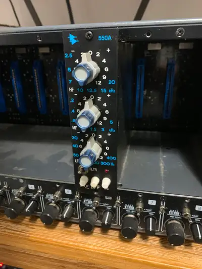 API 550A Equalizer Module, View more