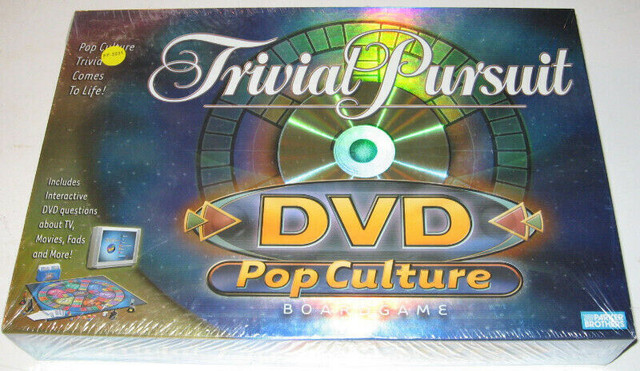 Trivial Pursuit DVD Pop Culture Board Game (New, Sealed) in Toys & Games in Ottawa